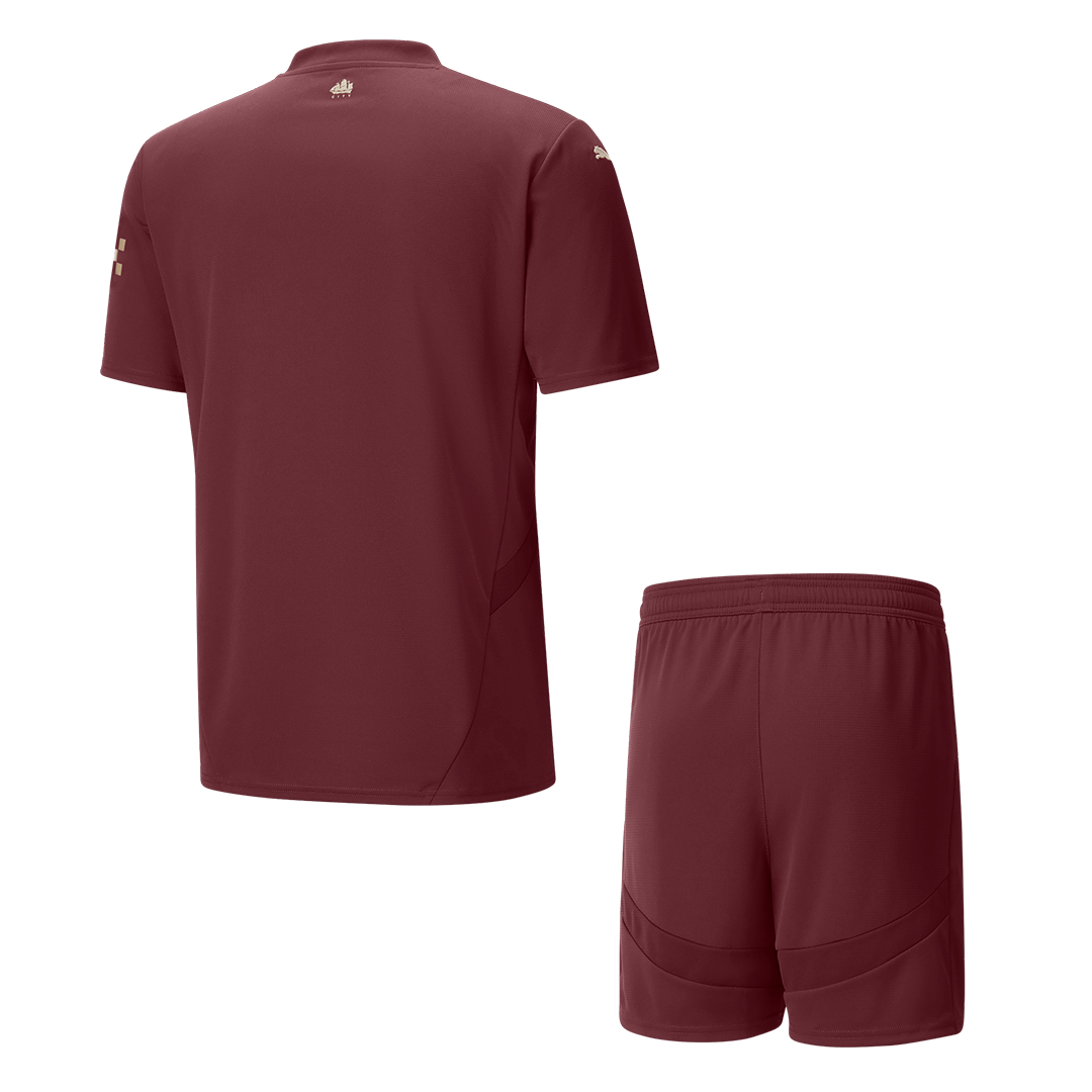 Manchester City Third Away Soccer Uniform Kits 2024-25