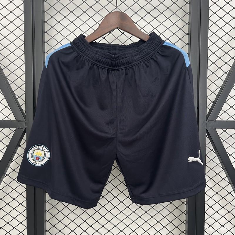 25-26 Manchester City Black Shorts