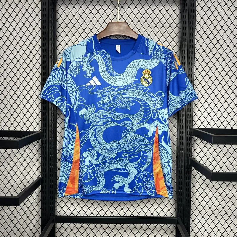 24-25 Real Madrid Blue Dragon Special Edition Jersey