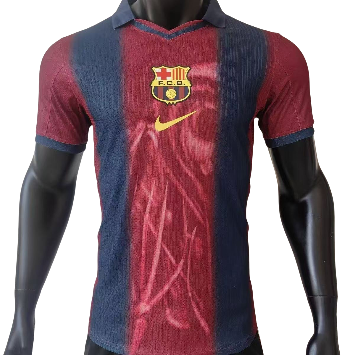 2025-26 Barcelona Away x Travis Scott Shirt Player version Soccer Jersey