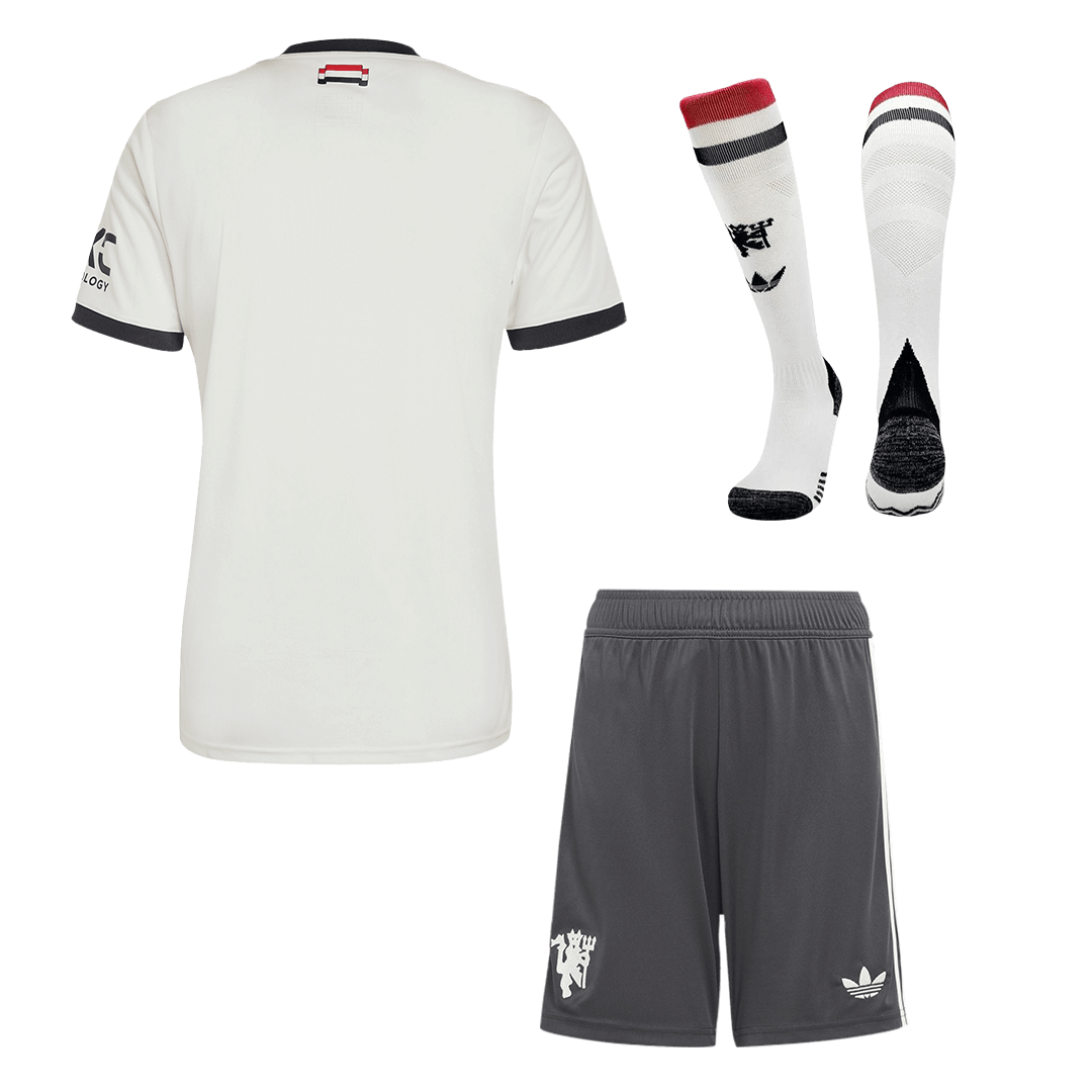 Manchester United Third Away Custom Full Soccer Kit 2024-25
