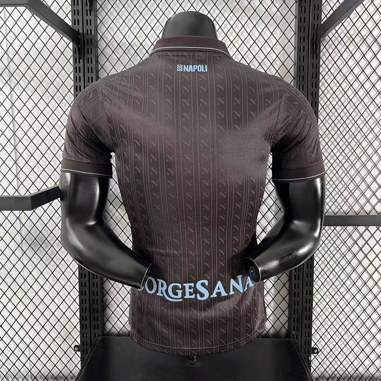 Player Version 25-26 Napoli Third Black Jersey