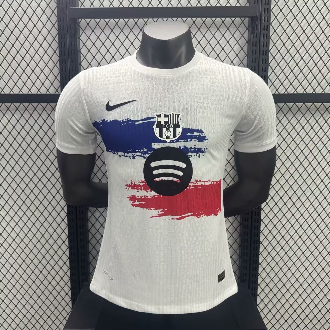 2025-26 Barcelona White Special Edition Football Shirt