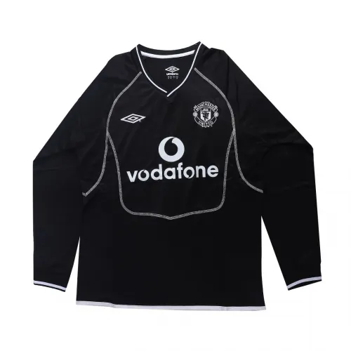 Manchester United Shirt Retro Jersey Goalkeeper Long Sleeve 2000-01
