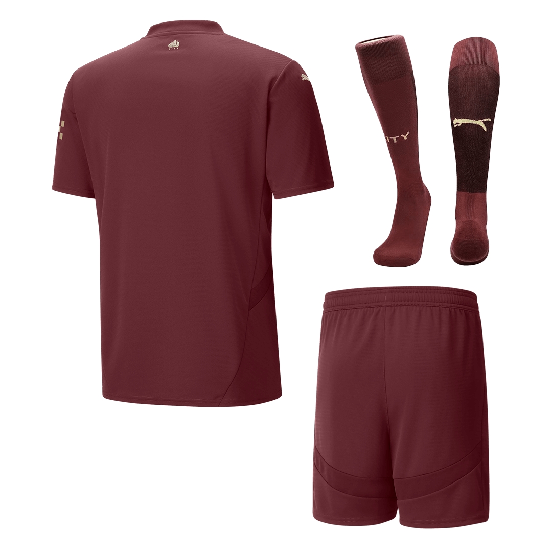 Manchester City Third Away Custom Full Soccer Kit 2024-25