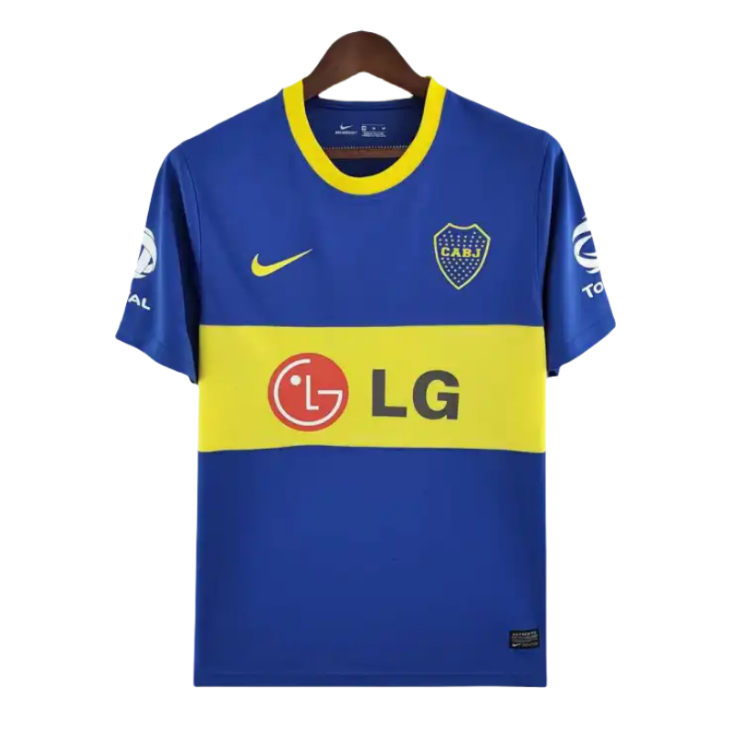 ROMAN #10 Boca Juniors Home Retro Jersey 2010-2011