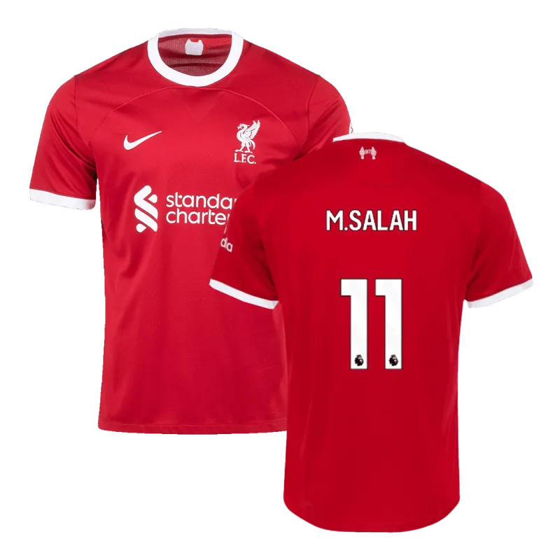 2023-24 M.SALAH #11 VIRGIL #4 SZBOSZLAI #8 MAC ALLISTER #10 Liverpool Home Jersey