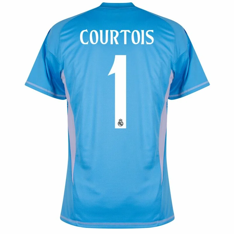 Real Madrid Home GK Courtois 1 Shirt 2024-2025 Size：S-4XL