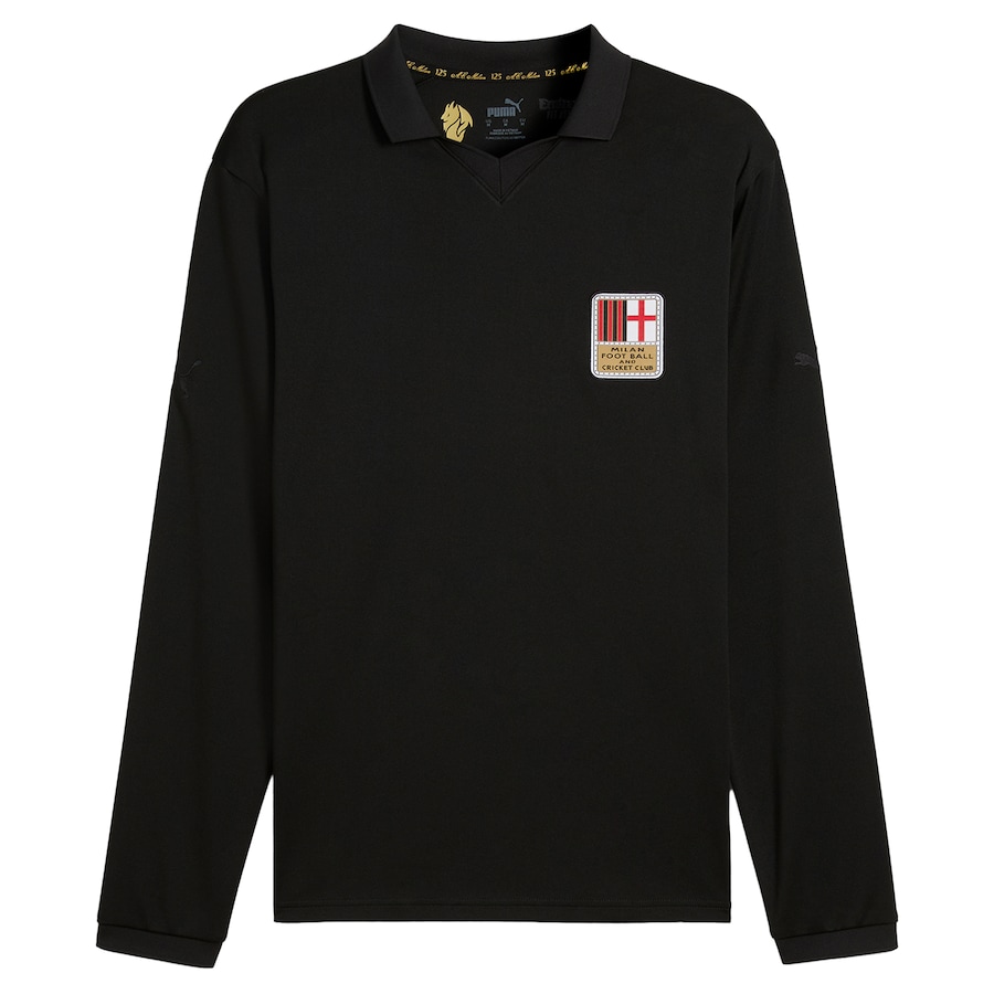 Puma AC Milan 125th Authentic Jersey 24-25 Black Long Sleeve