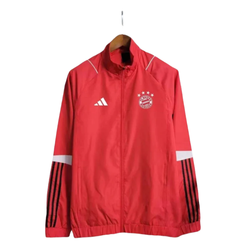 Windbreaker 2023 Football Jersey Bayern Munich Red