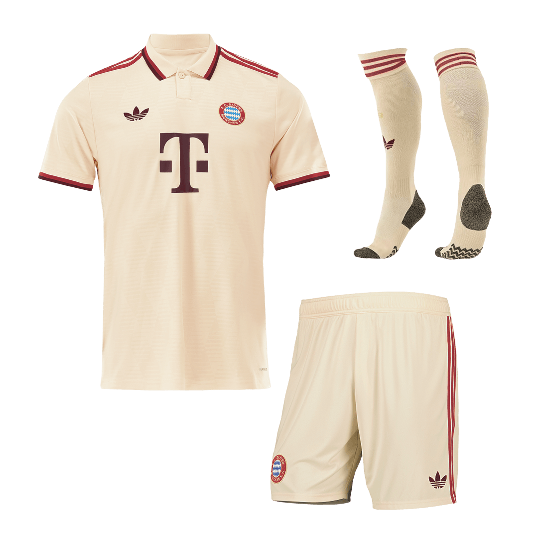 Bayern Munich UCL Third Away Custom Full Soccer Kit 2024-25