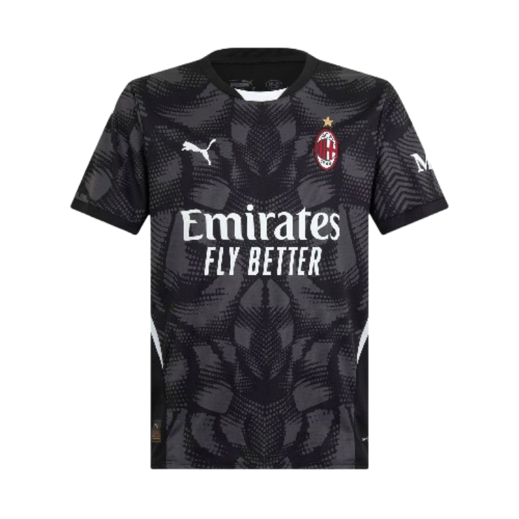 AC Milan 24-25 Goalkeeper Black Kit Jersey