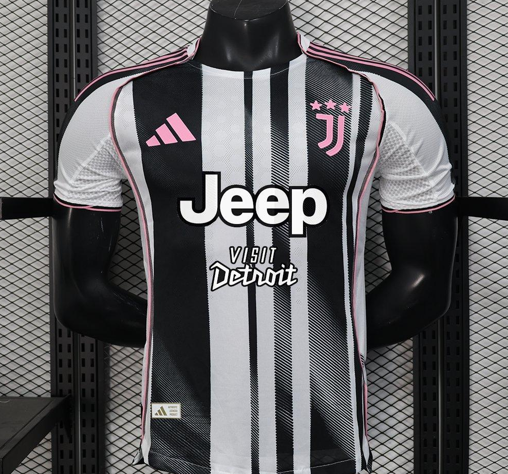 Player Version 25/26 Juventus Home Jersey