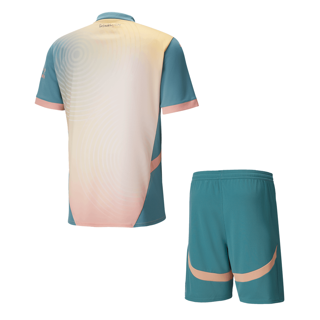 Manchester City Fourth Away Soccer Uniform Kits 2024-25 "Definitely City"