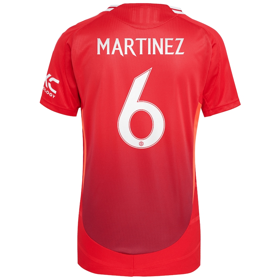 MARTINEZ #6 Manchester United Home Jersey Player Version 2024-25