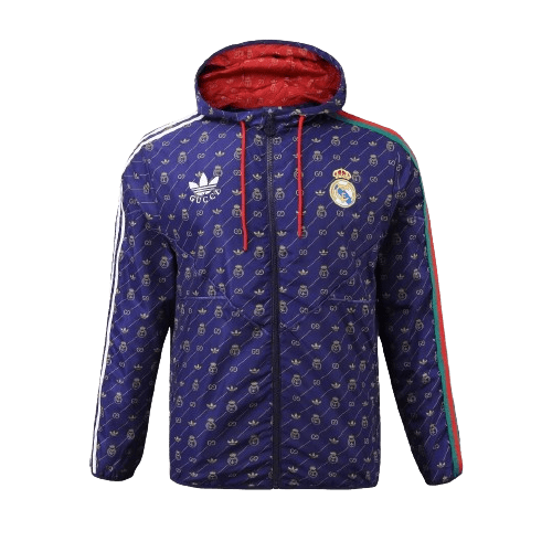 Real Madrid Jersey Windbreaker GUCCI Joint Edition 2023-2024