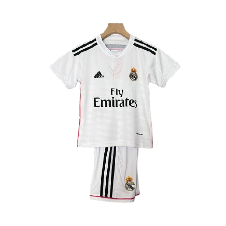 Real Madrid 14-15 Kids Retro Home Kit Cheap Jersey