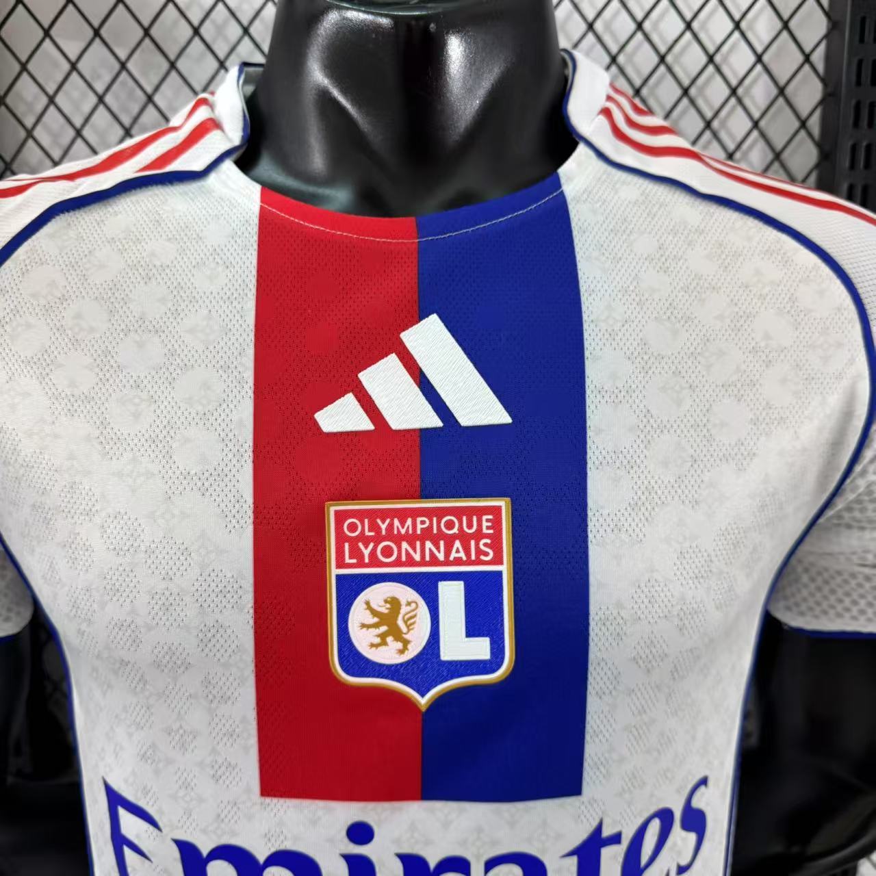 Player Version 25-26 Olympique Lyonnais Lyon Home Jersey