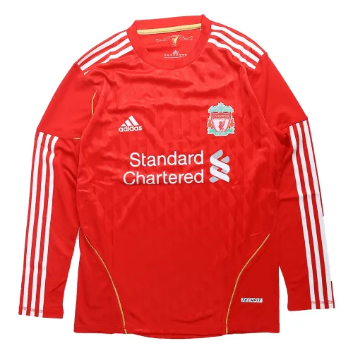 Liverpool Retro Long Sleeve Jersey Home 2011-12
