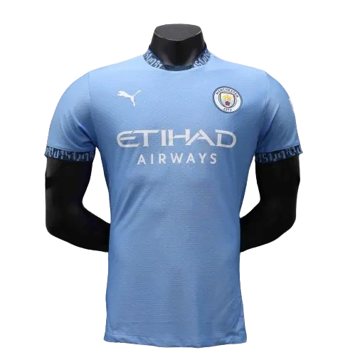 Manchester City Home Savinho 26 Shirt 2024-2025 Player version Size：S-XXL
