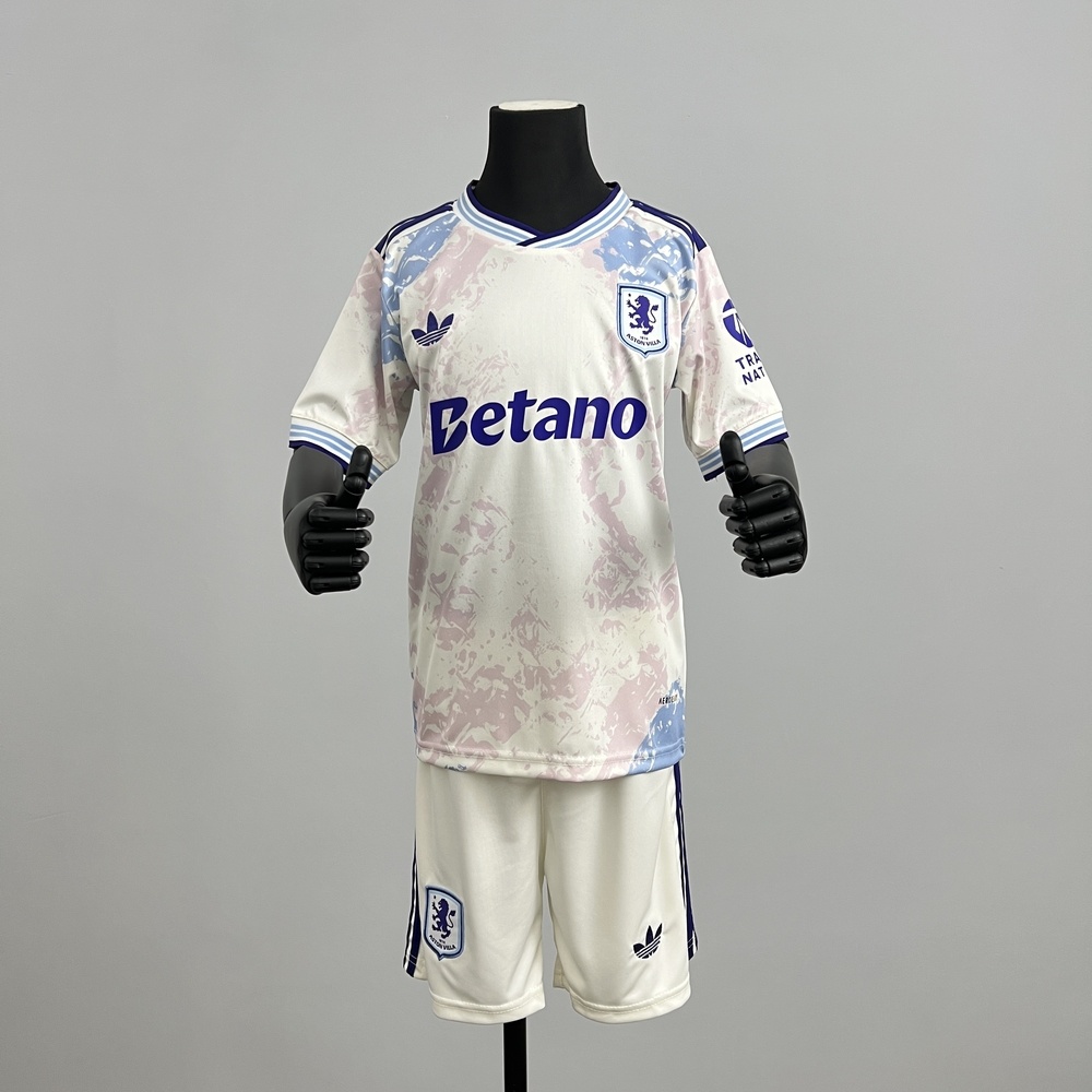 25-26 Kids Aston Villa Third Jersey