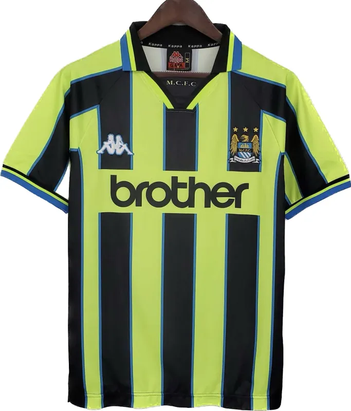 Manchester City 1998/99 Retro Away Jersey