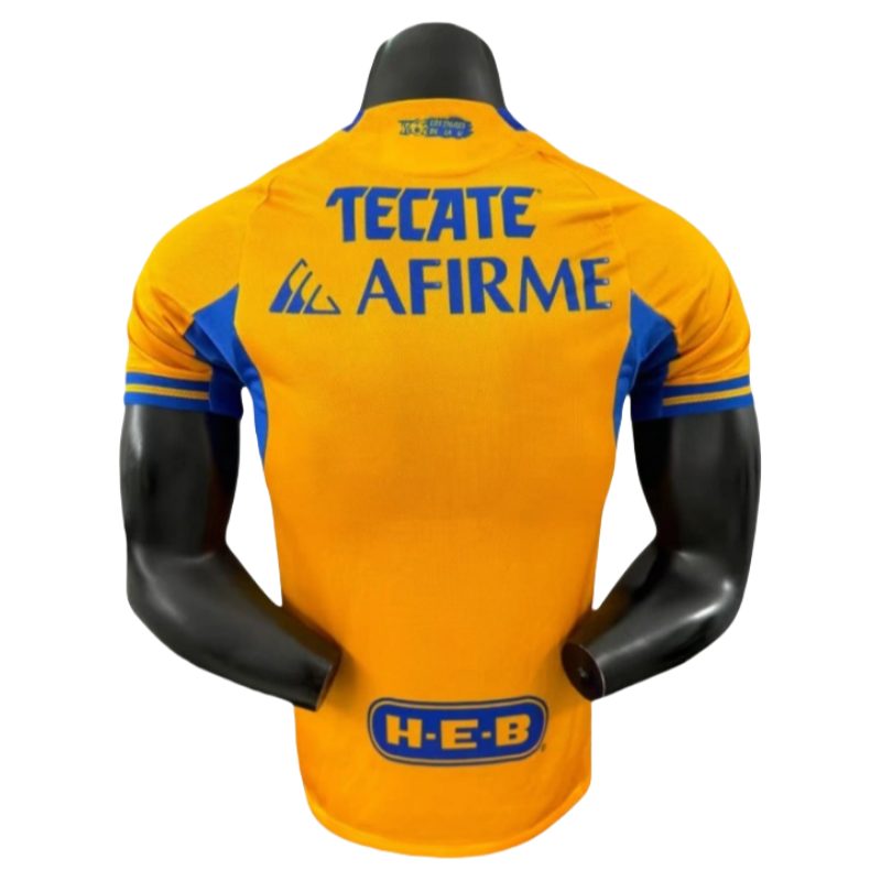 Adidas Men Tigres UANL Jersey Home Shirt Player Version 25-26