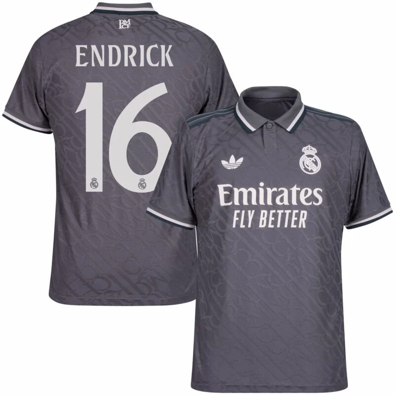 Real Madrid Third Endrick 16 Shirt 2024-2025 Size：S-4XL
