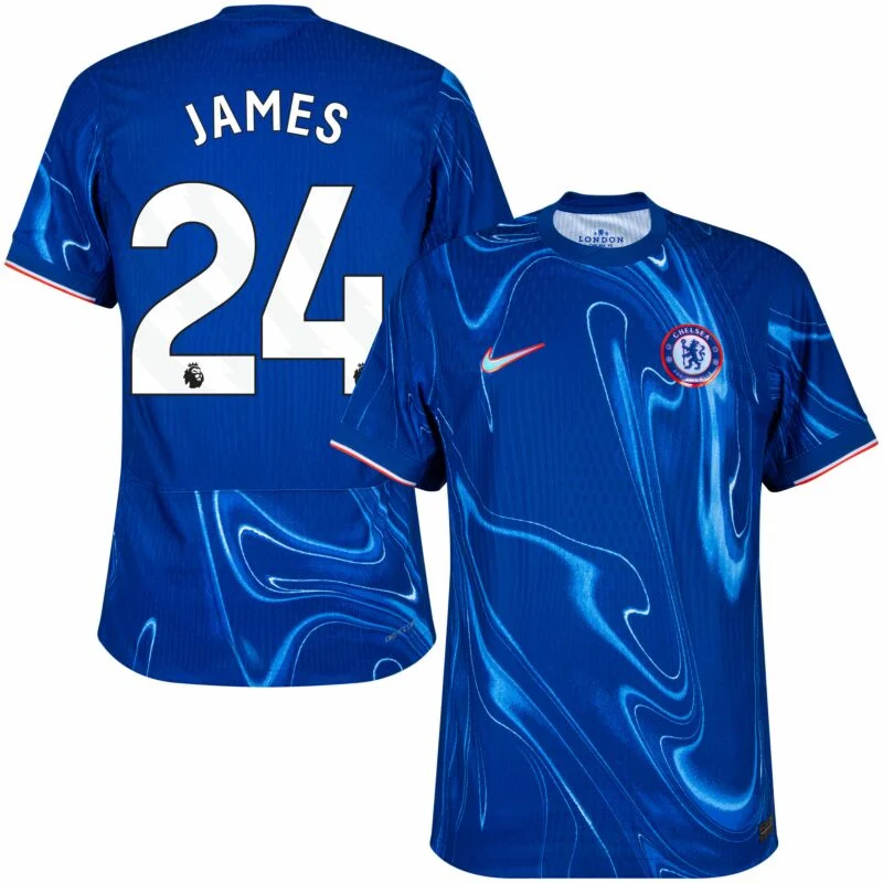 Chelsea Home James 24 Shirt 2024-2025 Player version Size：S-XXL