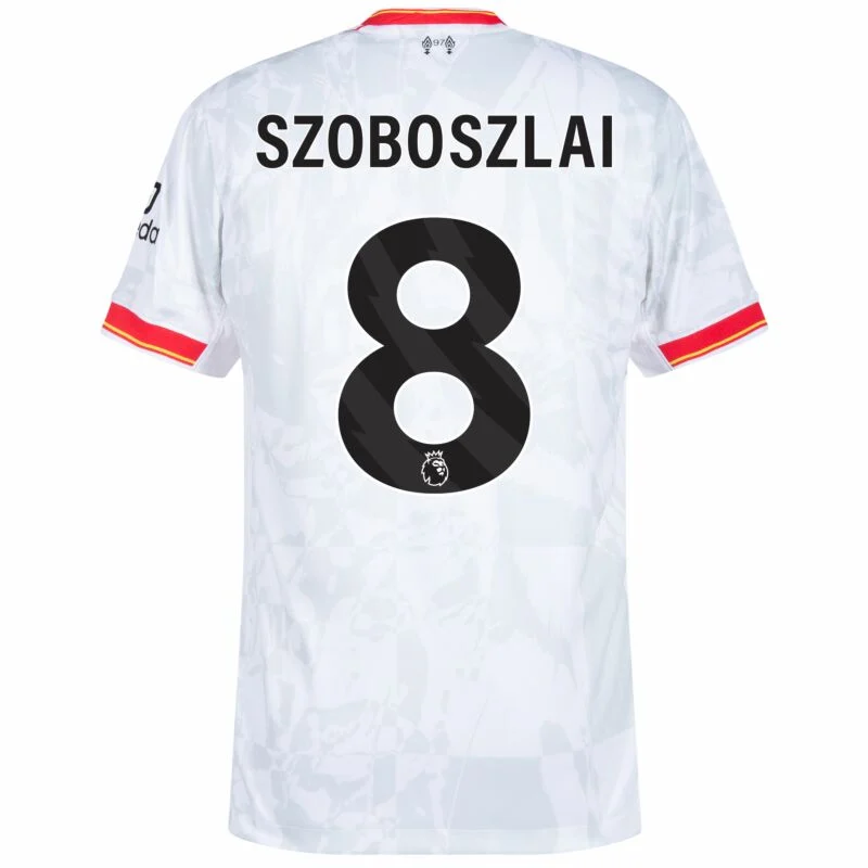 Liverpool Third Away Szoboszlai 8 Shirt 2024-2025 (Premier League) Size: S-4XL