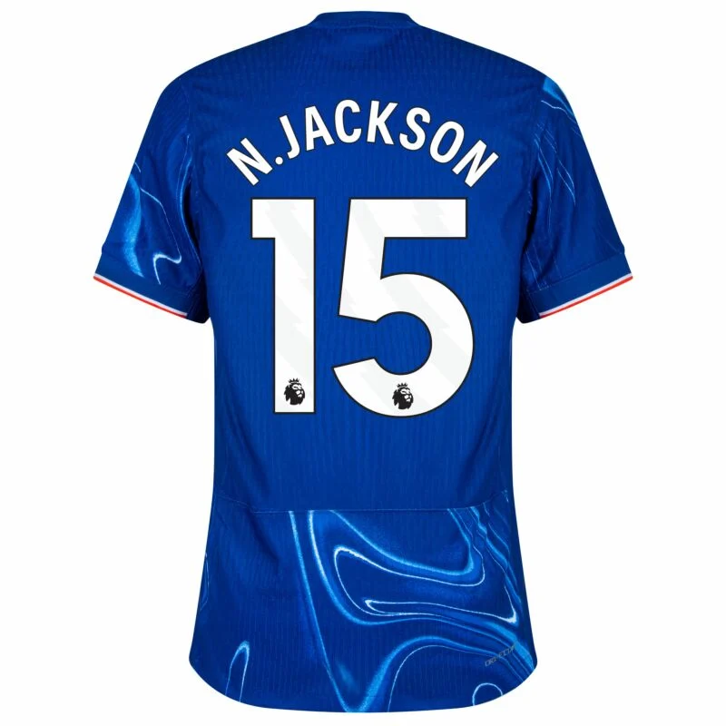 Chelsea Home N.Jackson 15 Shirt 2024-2025 Player version Size：S-XXL