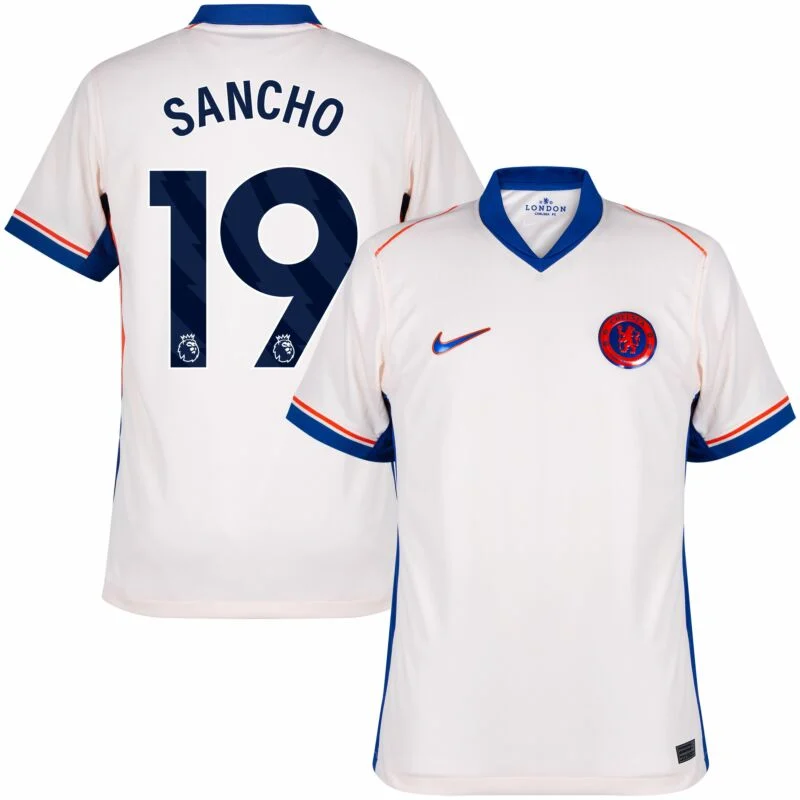 Chelsea Away Sancho 19 Shirt 2024-2025 Player version Size：S-XXL