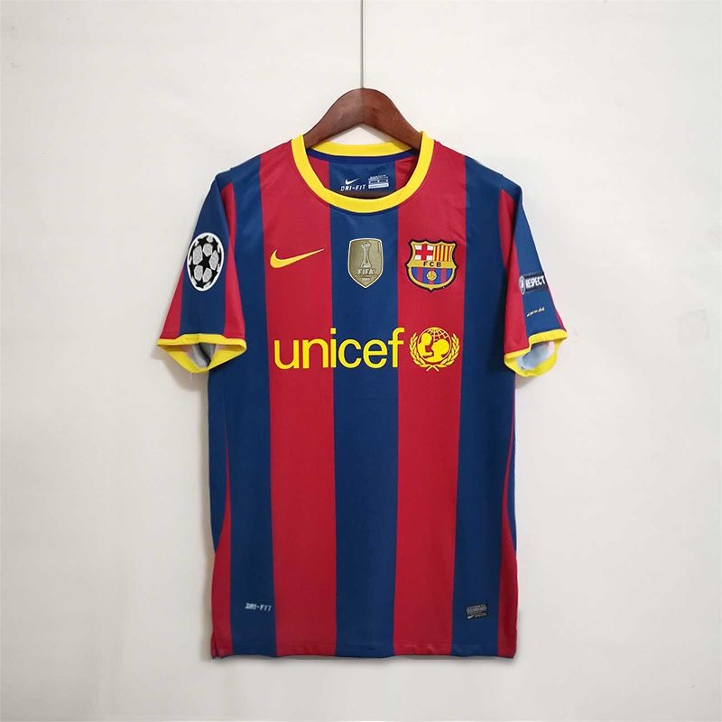 Barcelona Retro Nike Jersey Home 2010-11