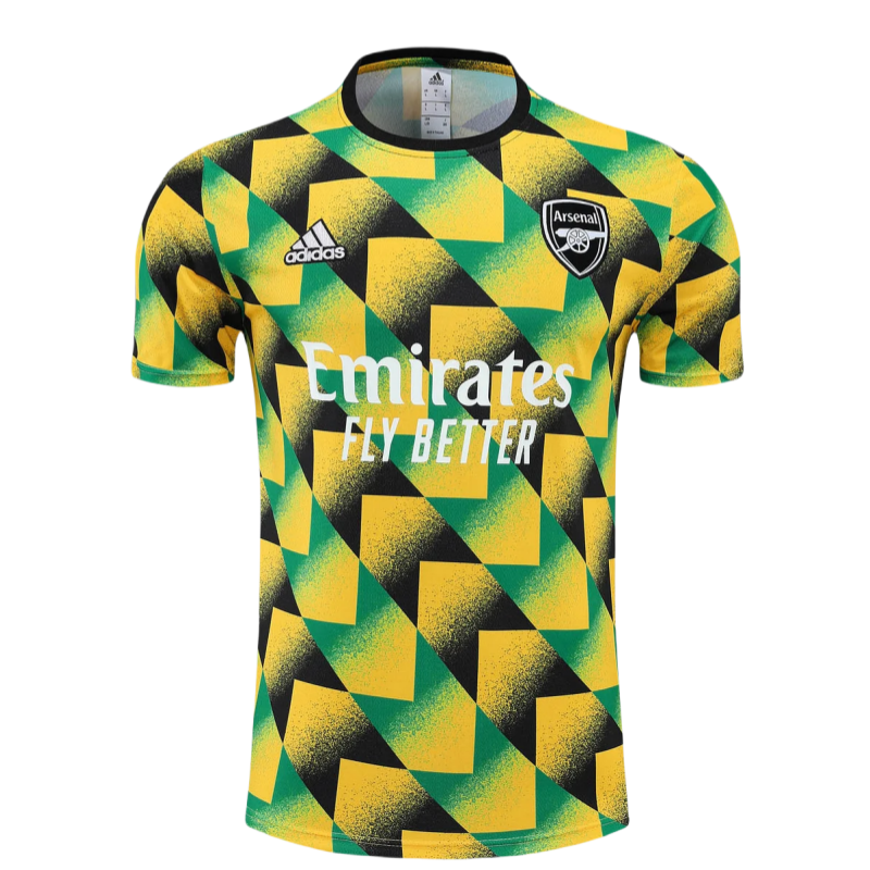 Arsenal Soccer Jersey Training Wear Yellow Black Green 2022/2023