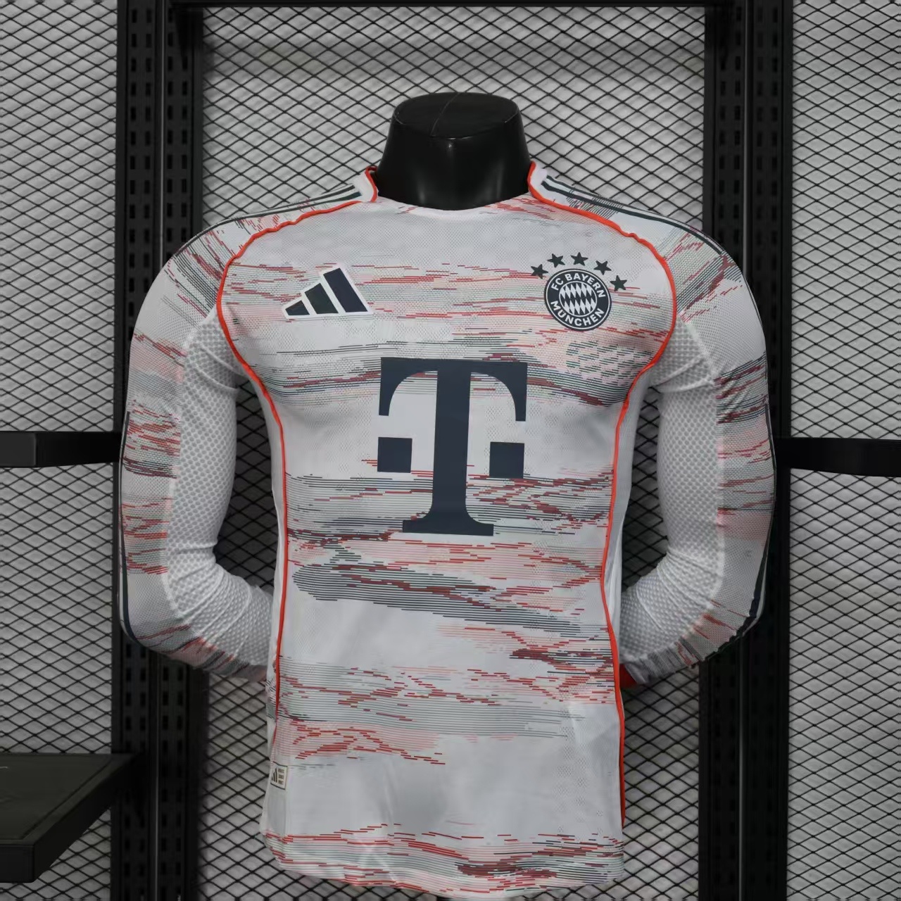 Player Version 25-26 Bayern Munich Away Long Sleeve Jersey