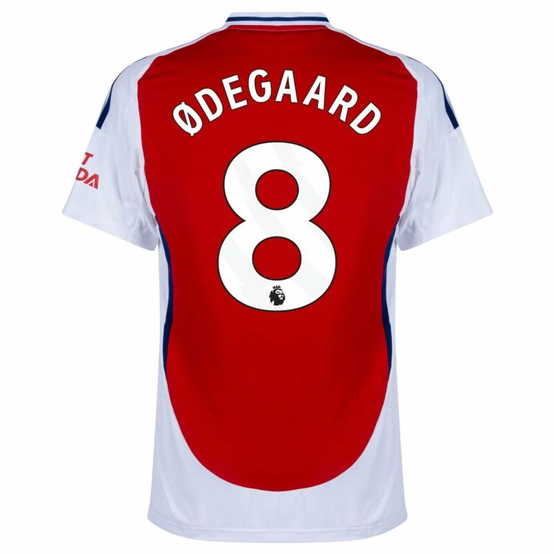 Arsenal Home Ødegaard 8 Shirt 2024-2025 Size：S-4XL