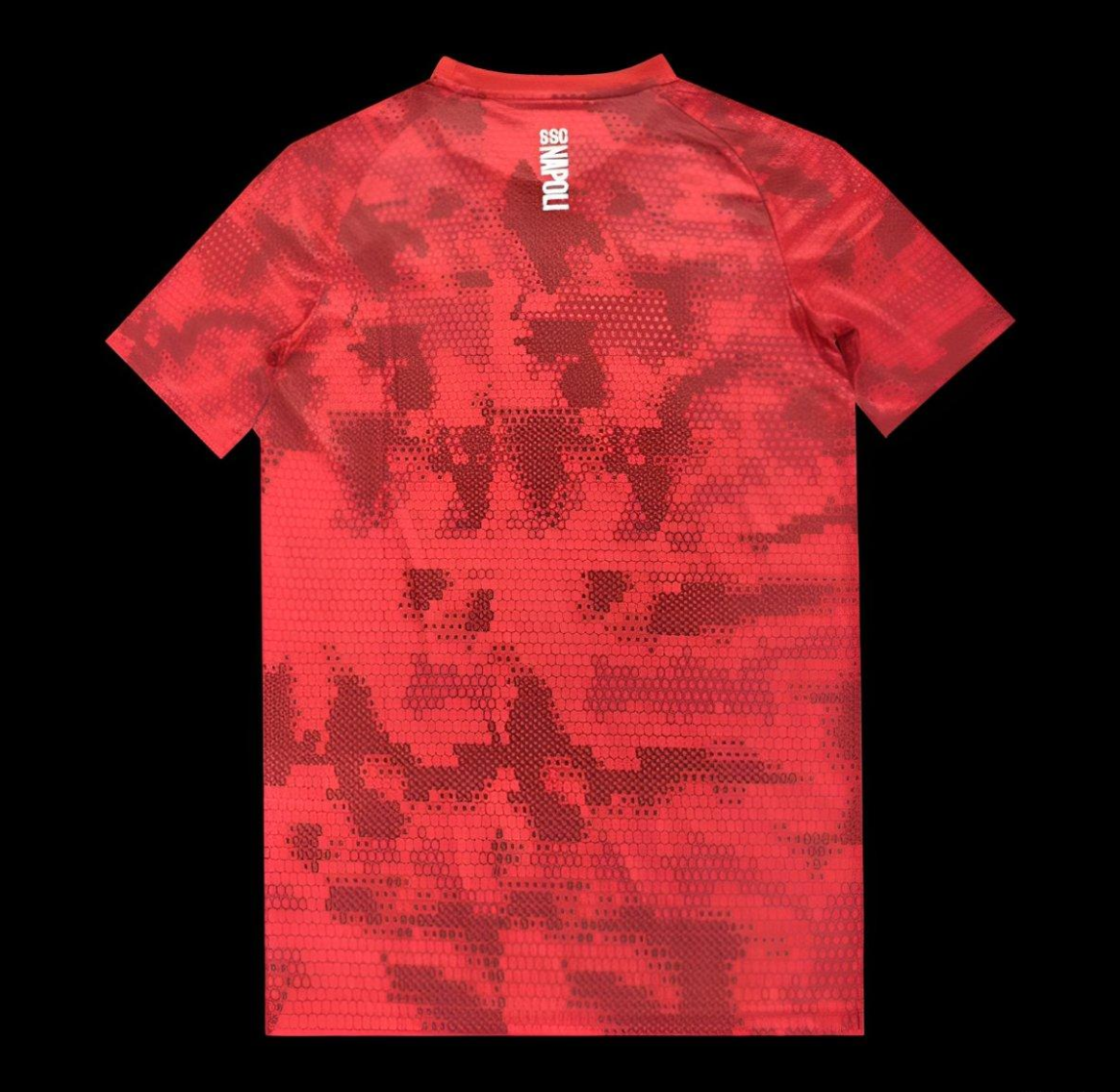 25-26 Napoli Red Pre-Match Jersey