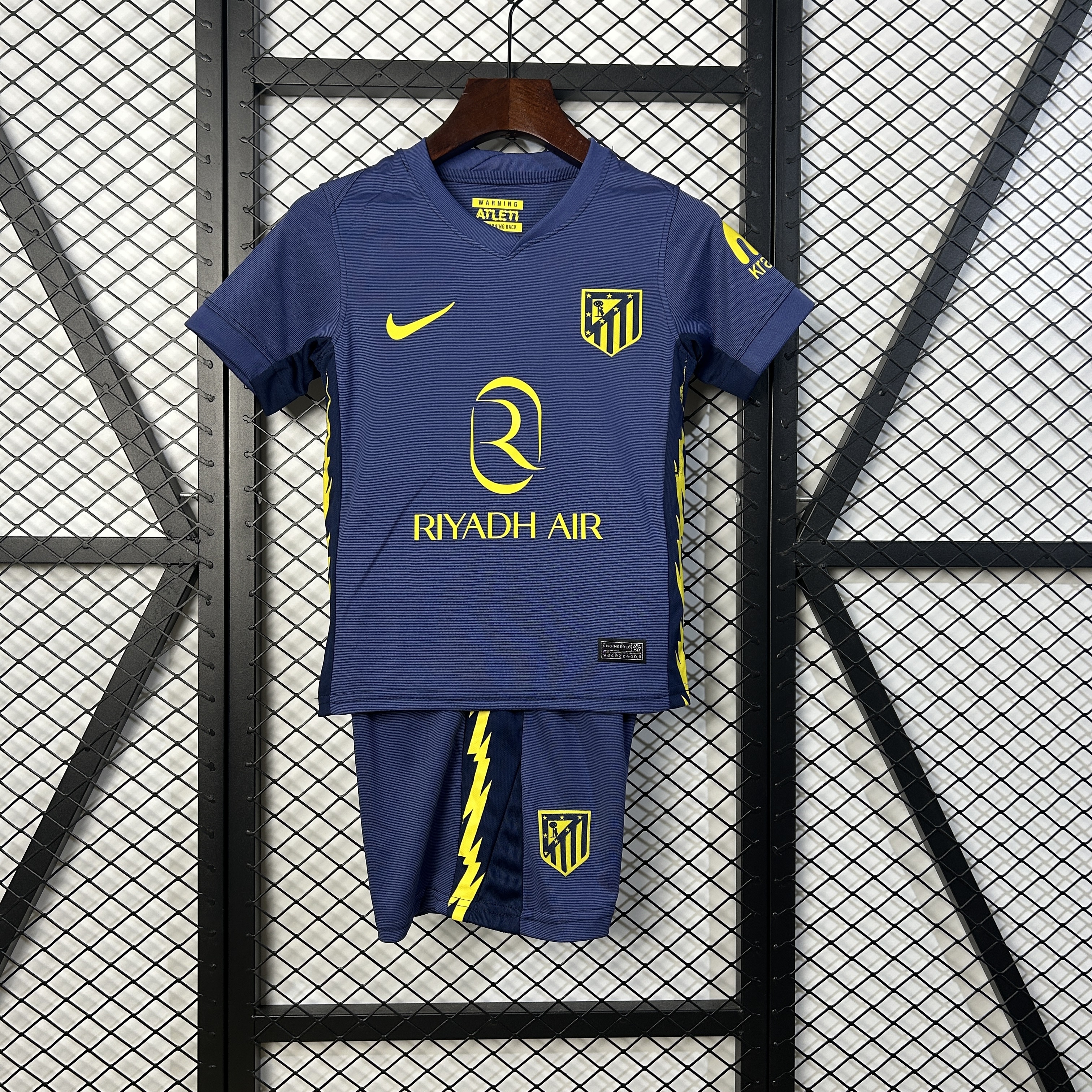 2025-26 Atletico Madrid Away Kids Kit