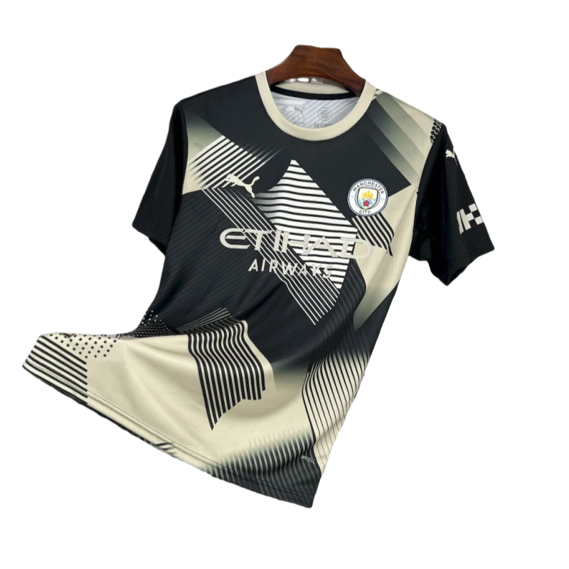 Manchester City Black And Yellow Concept Version Football Jersey 2025/2026