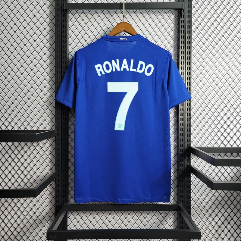 08-09 Manchester United Home #7 Ronaldo Retro Jersey