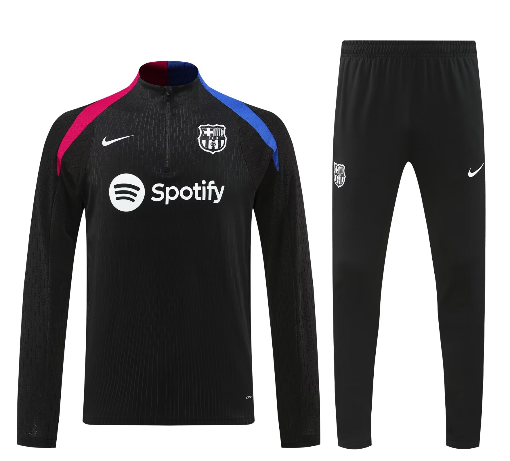Nike Men Barcelona Long Sleeve Soccer Training Kits 24-25