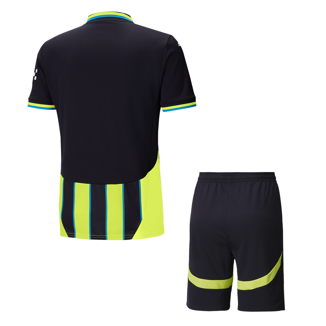 Manchester City Away Soccer Uniform Kits 2024-25
