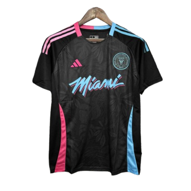 24-25 Inter Miami Special Edition Black Kit Soccer Uniform Jersey