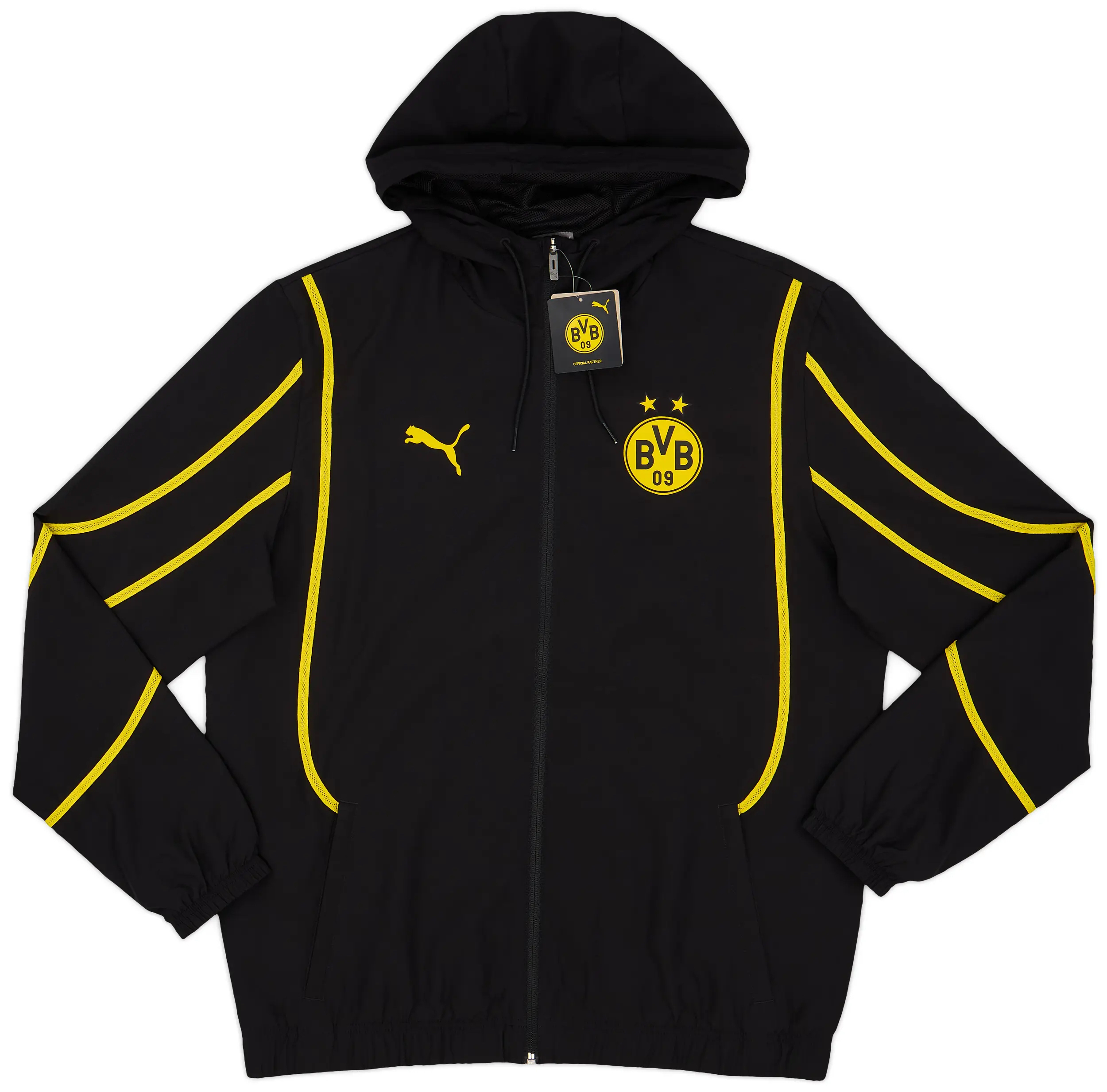 24-25 Dortmund BVB Black Windbreaker