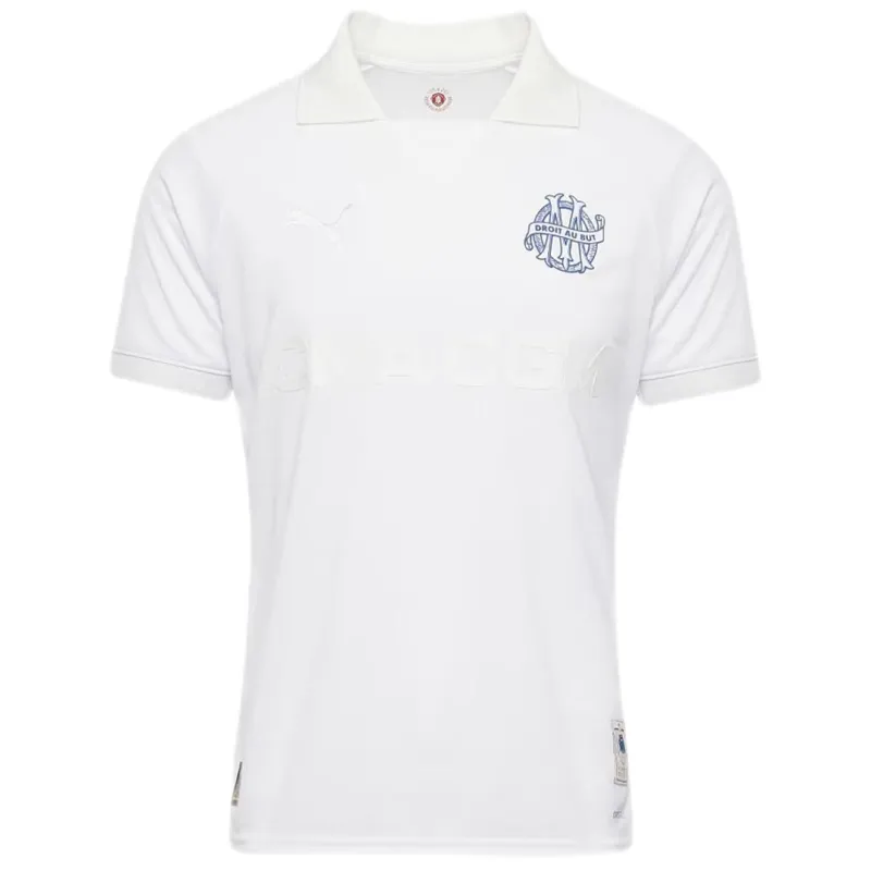 Marseille 125-Years Anniversary White Jersey 2024-25
