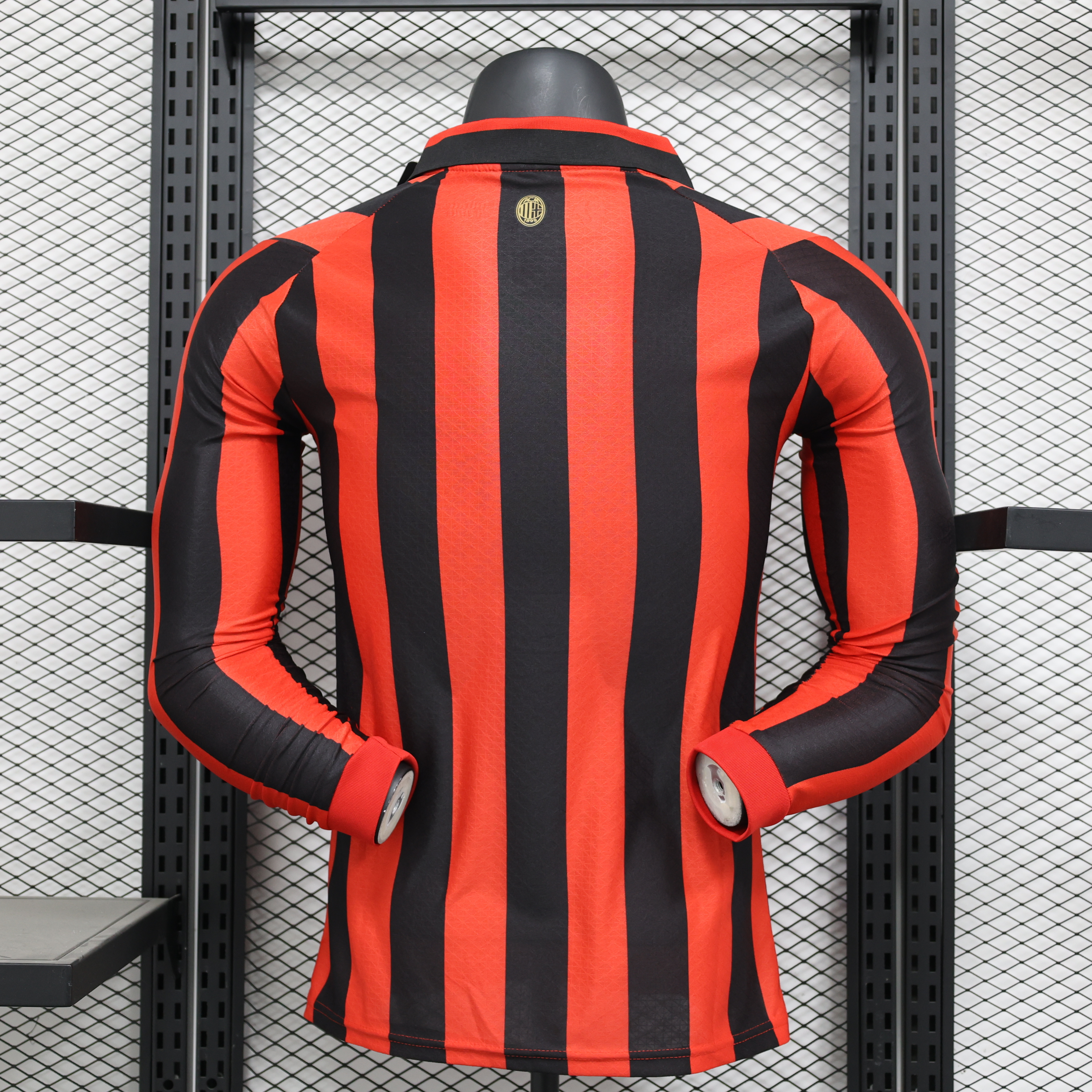Player Version 24-25 AC Milan Home 125Th Anniversary Long Sleeve Jersey