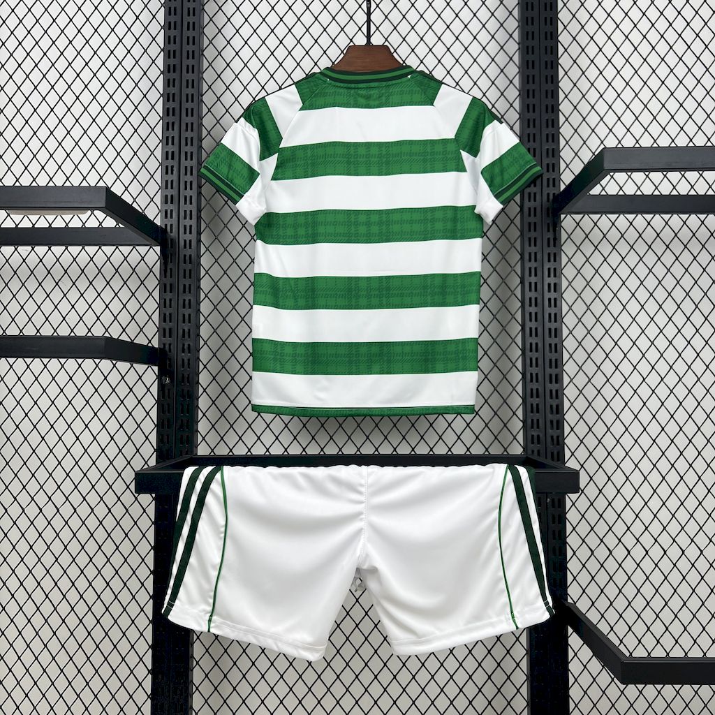 Celtic 2025-26 Home Kids Kit