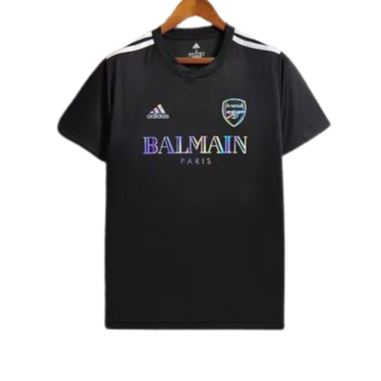 BALMAIN 24-25 Arsenal Joint Edition Black Kit Jersey