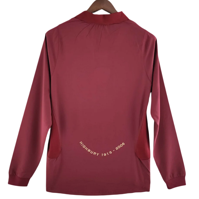 Arsenal Retro Long Sleeve Home Football Shirt 2005/2006