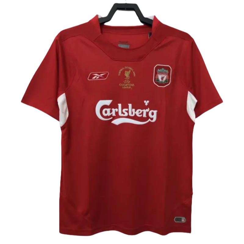 Liverpool Retro Jersey UCL Final Home Shirt 2005